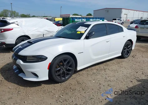 2020 Dodge Charger R/T Rwd из США, поврежденный, VIN 2C3CDXCT3LH182295